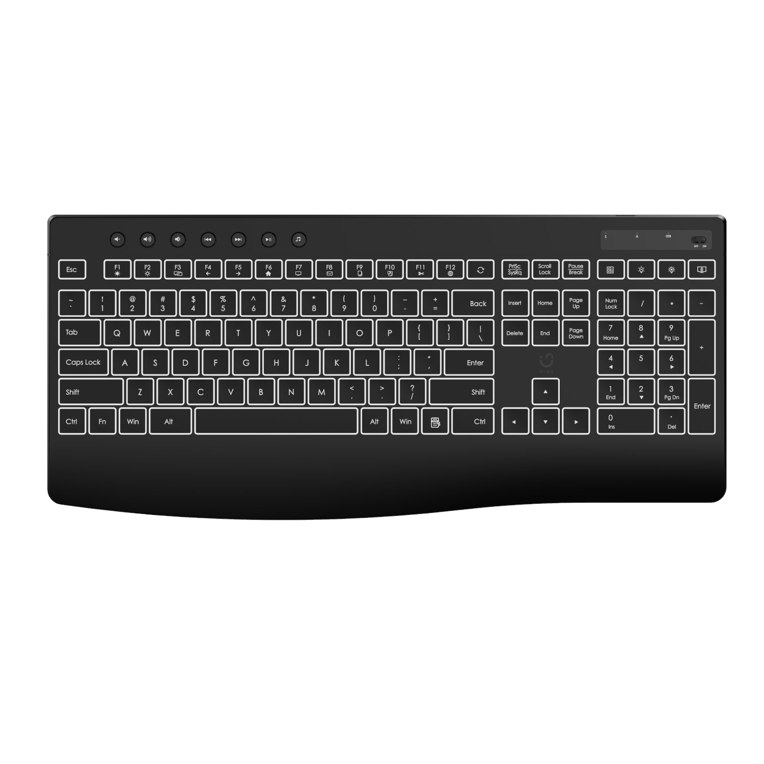Winx Do Business Backlit Wired Keyboard And Mouse Combo image 3