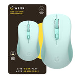 Winx Click Easy 1600DPI 2.4GHZ Wireless Mouse Green