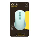 Winx Click Easy 1600DPI 2.4GHZ Wireless Mouse Green image 3