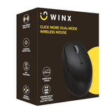 Winx Click More Dual-Mode Wireless Mouse Black image 5
