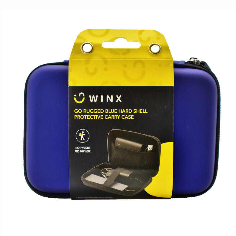 Winx Go Rugged Hardshell Protective Carry Case Blue