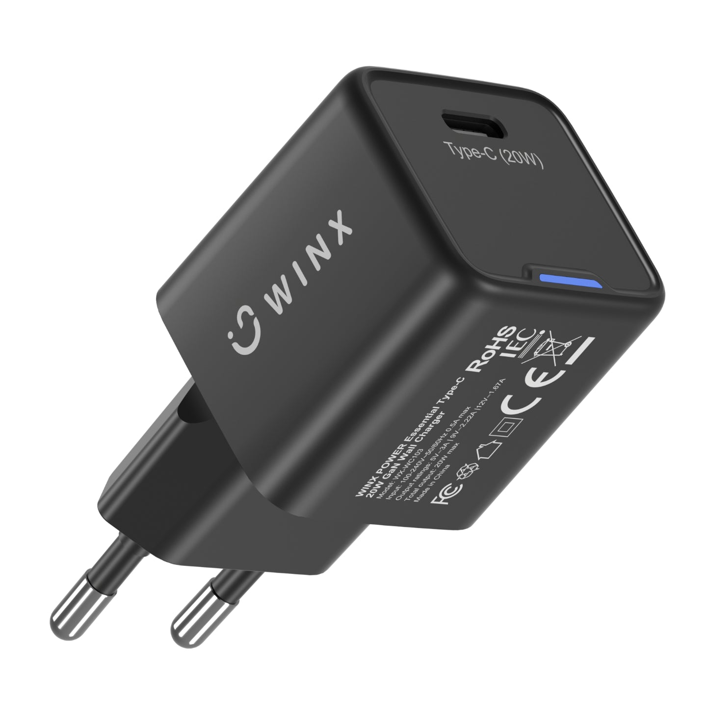 Winx Power Essential Type-C 20W Gan Wall Charger image 5