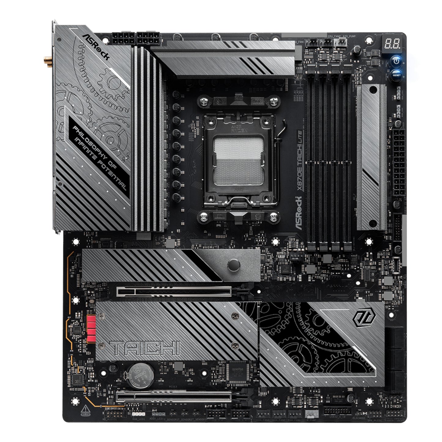 Asrock X870E Taichi Lite AM5 ATX Motherboard image 2
