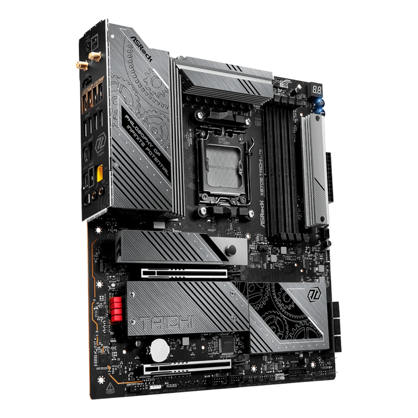 Asrock X870E Taichi Lite AM5 ATX Motherboard image 3