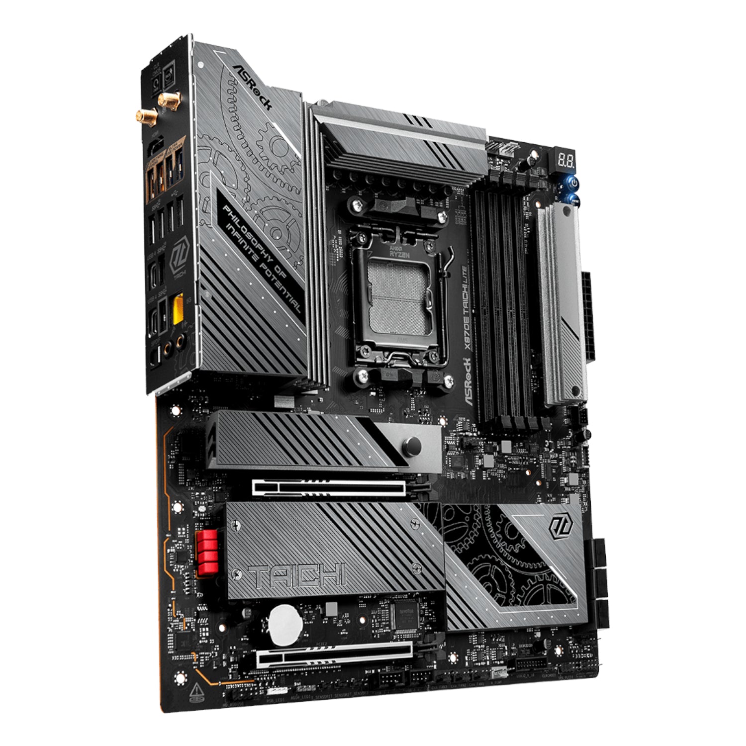 Asrock X870E Taichi Lite AM5 ATX Motherboard image 3