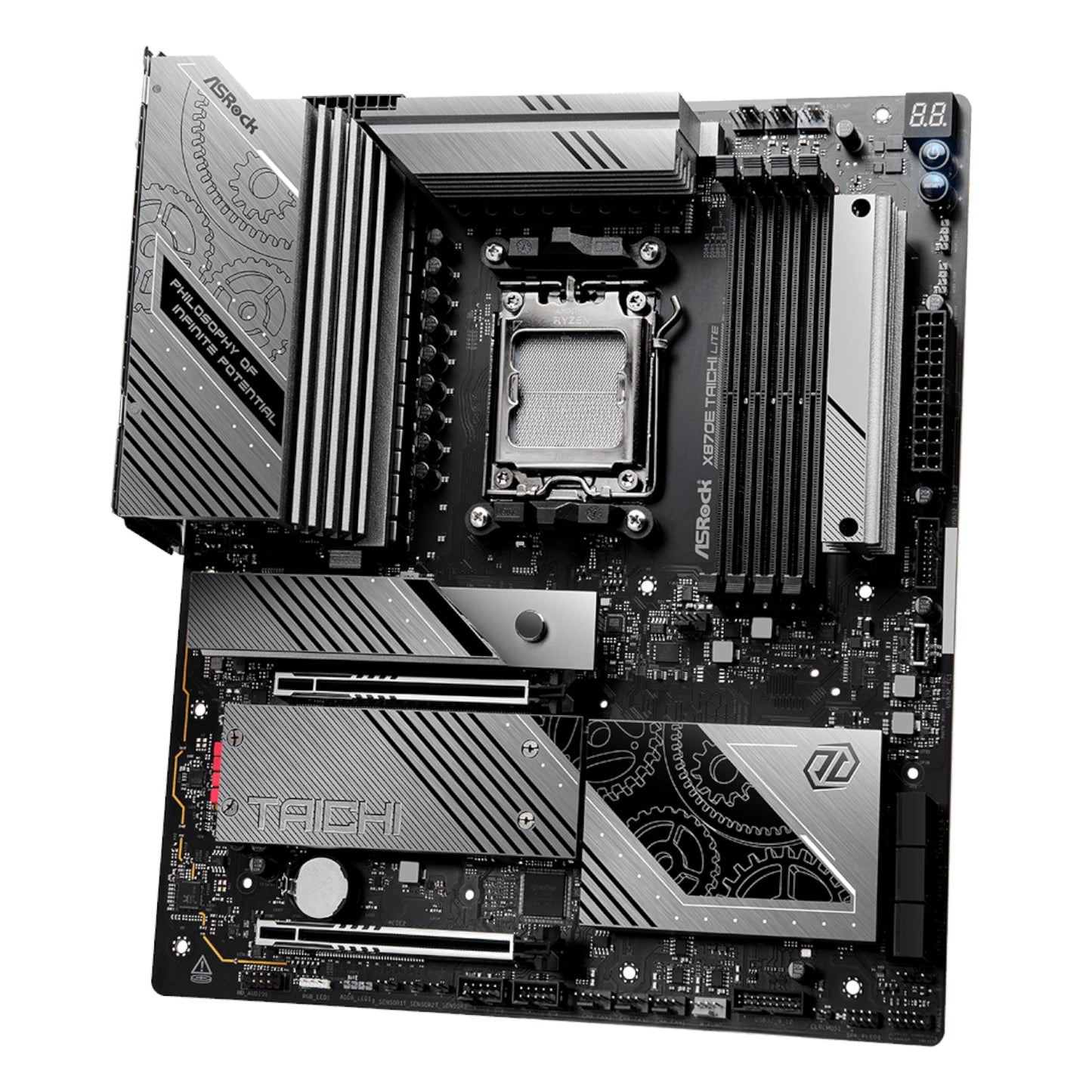 Asrock X870E Taichi Lite AM5 ATX Motherboard image 4