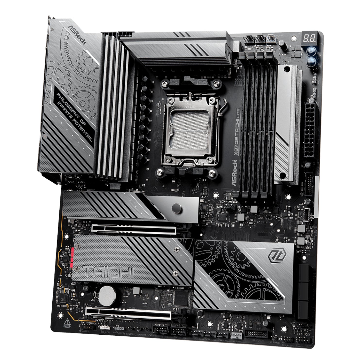 Asrock X870E Taichi Lite AM5 ATX Motherboard image 4