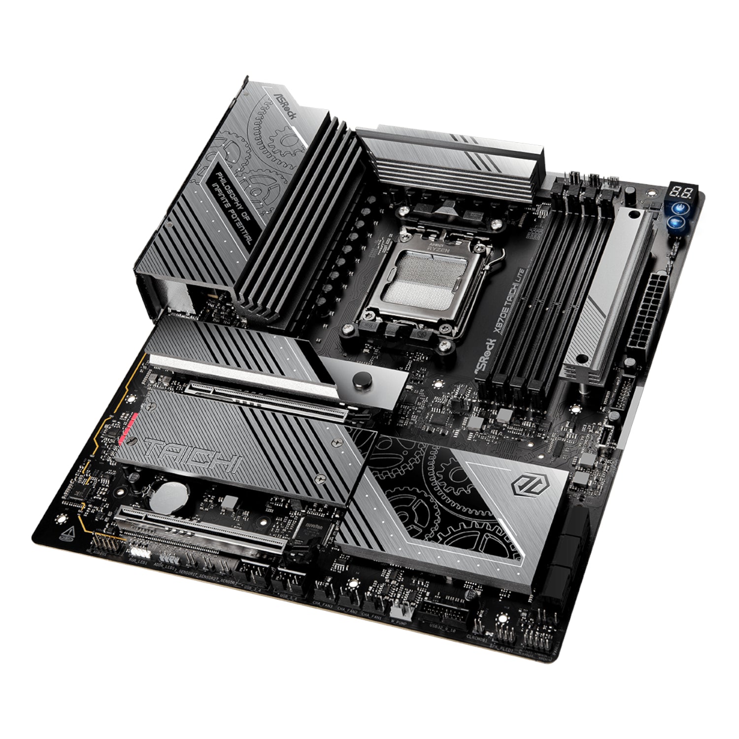 Asrock X870E Taichi Lite AM5 ATX Motherboard image 5