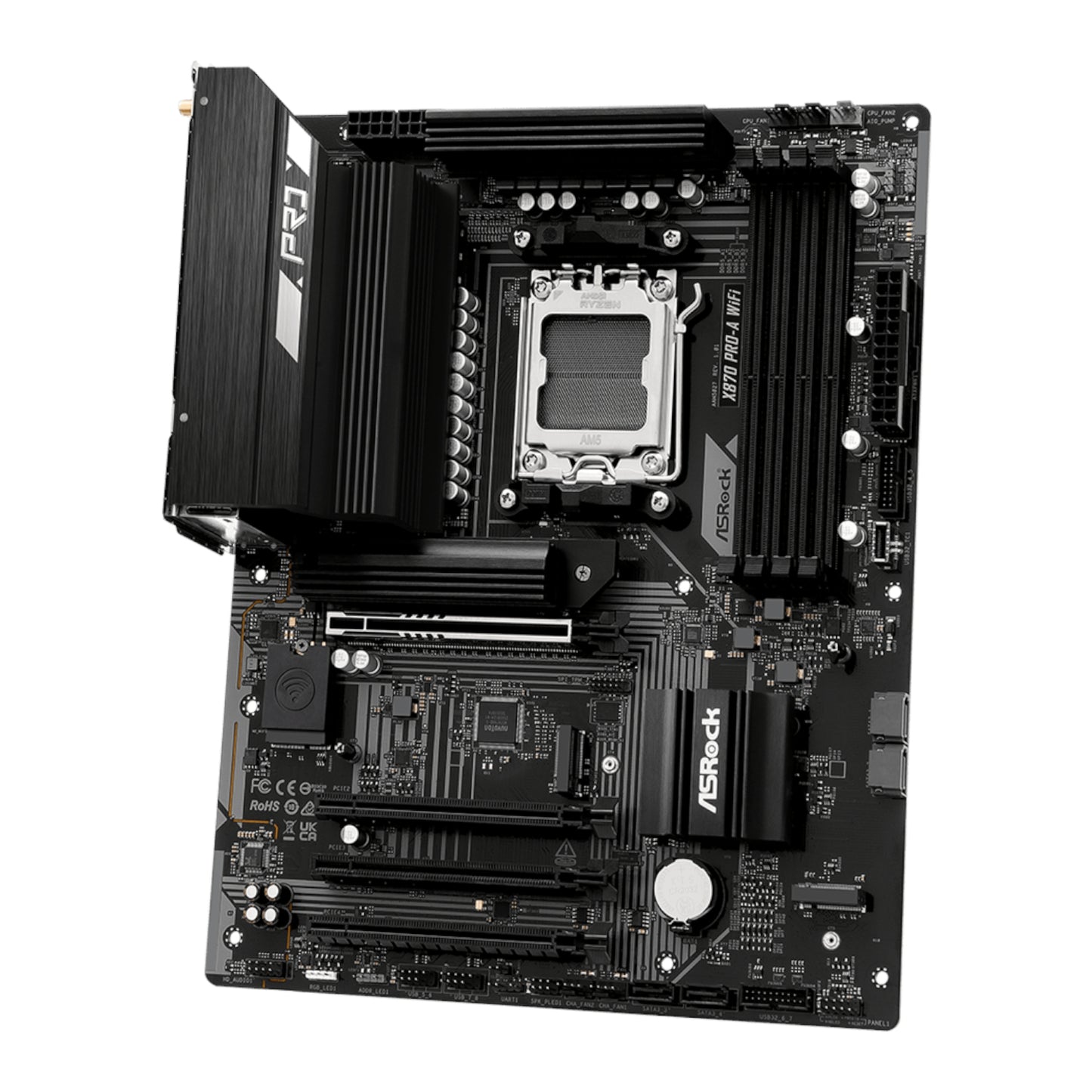 Asrock X870 A-Pro WIFI AMD AM5 ATX Gaming Motherboard image 4