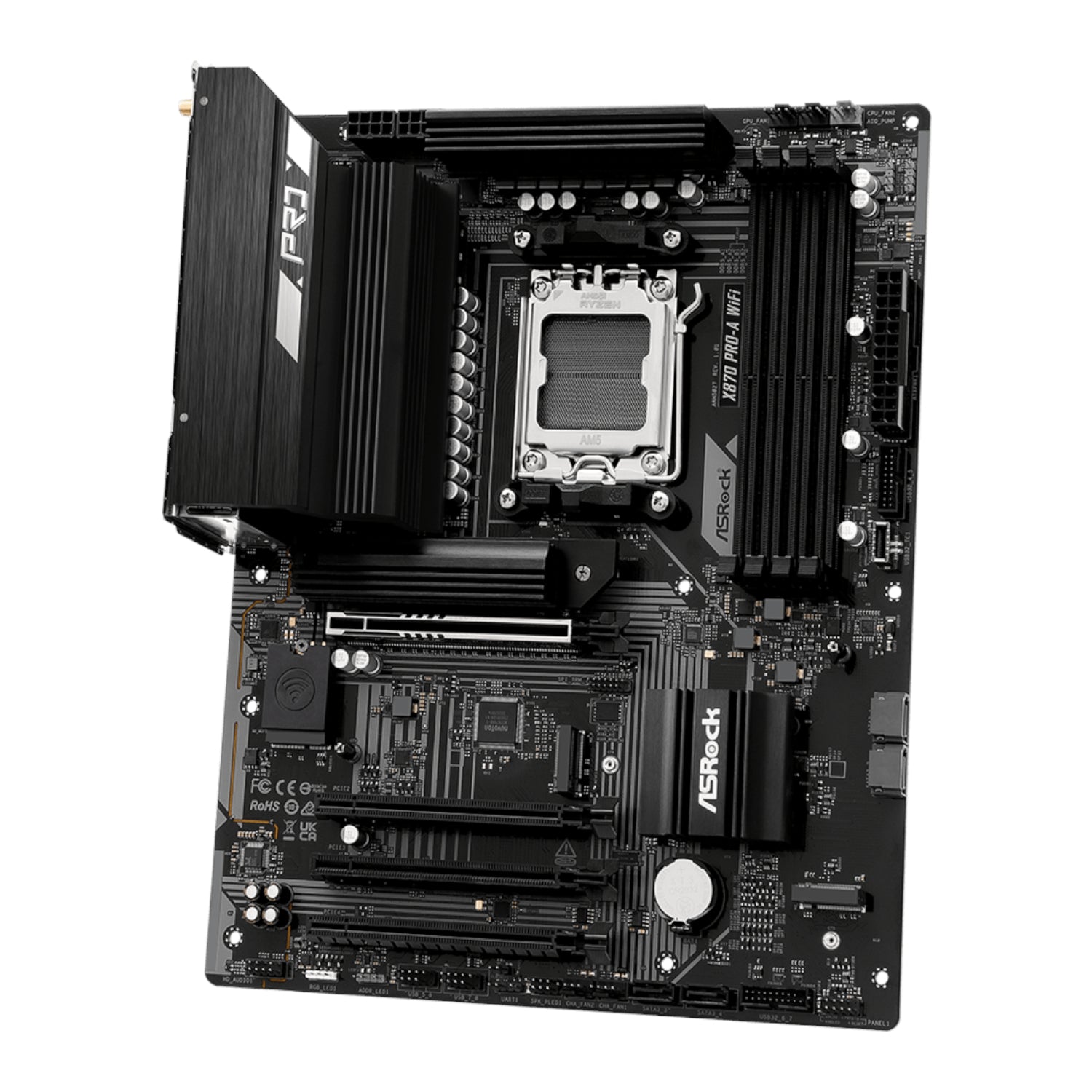 Asrock X870 A-Pro WIFI AMD AM5 ATX Gaming Motherboard image 4