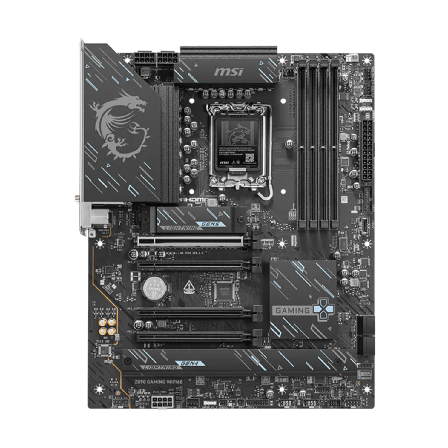 Msi Z890 Gaming WIFI6E INTEL LGA1851 ATX Motherboard image 2
