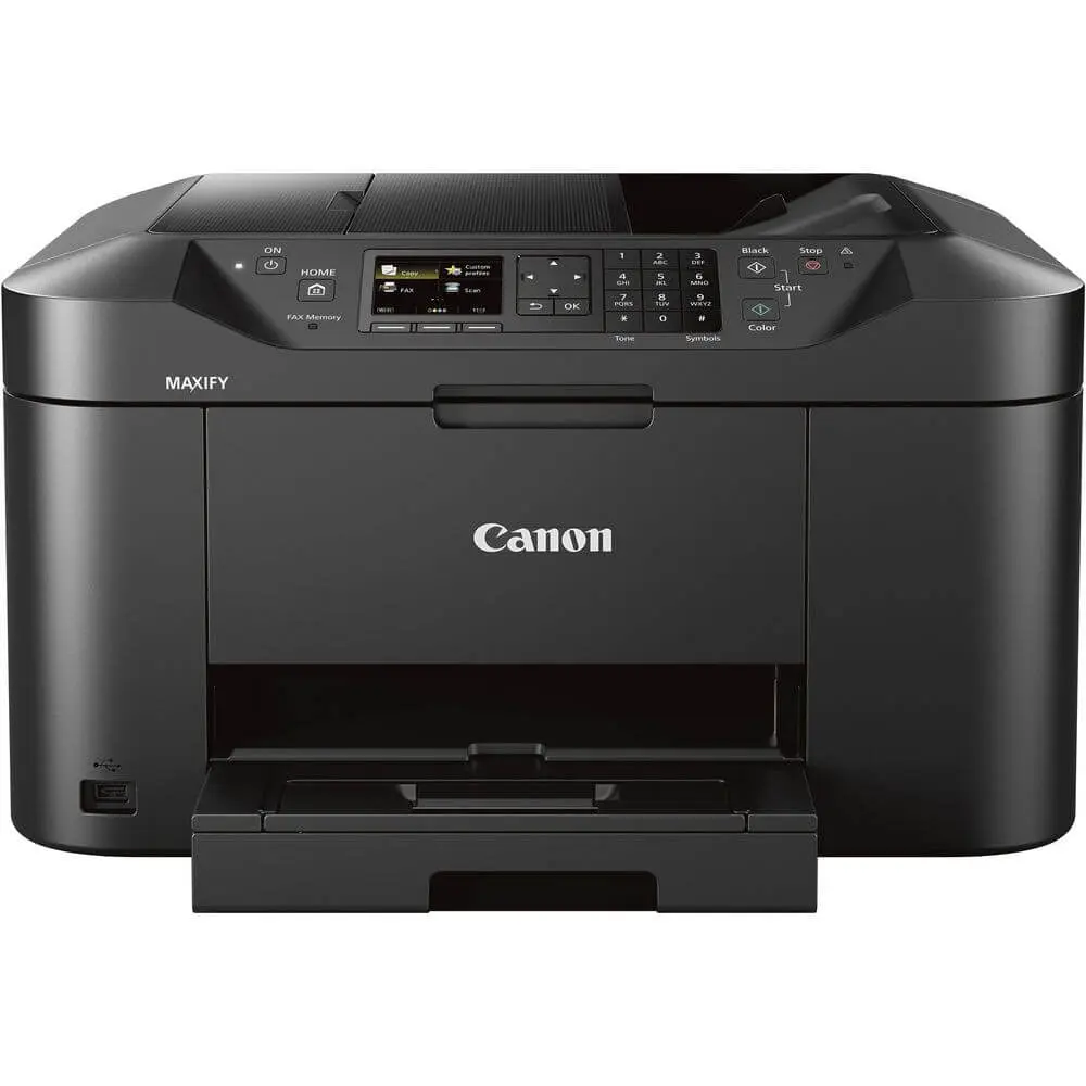 Canon MB2140 Inkjet Maxify Business Range A4, A4 Mfp, Print, Copy, Fax And Scan. 19 Ipm Mono, 13 Ipm Colour, 600 X 1200 Print Resolution, 1200 X 2400
