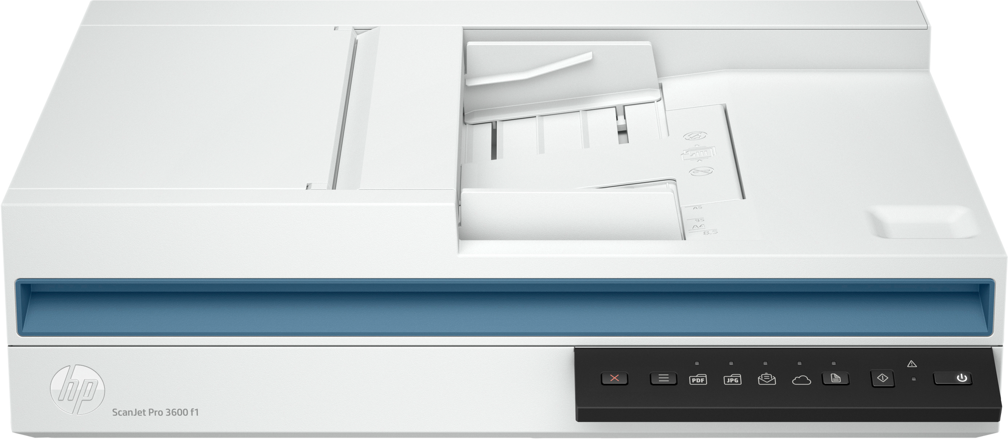 HP Scanner Type Adf, Cis Scanning Technology, Flatbed; Scan Technology: Adf, Flatbed, Contact Image Sensor (cis), Scan Input Modes: Scan Front-Panel