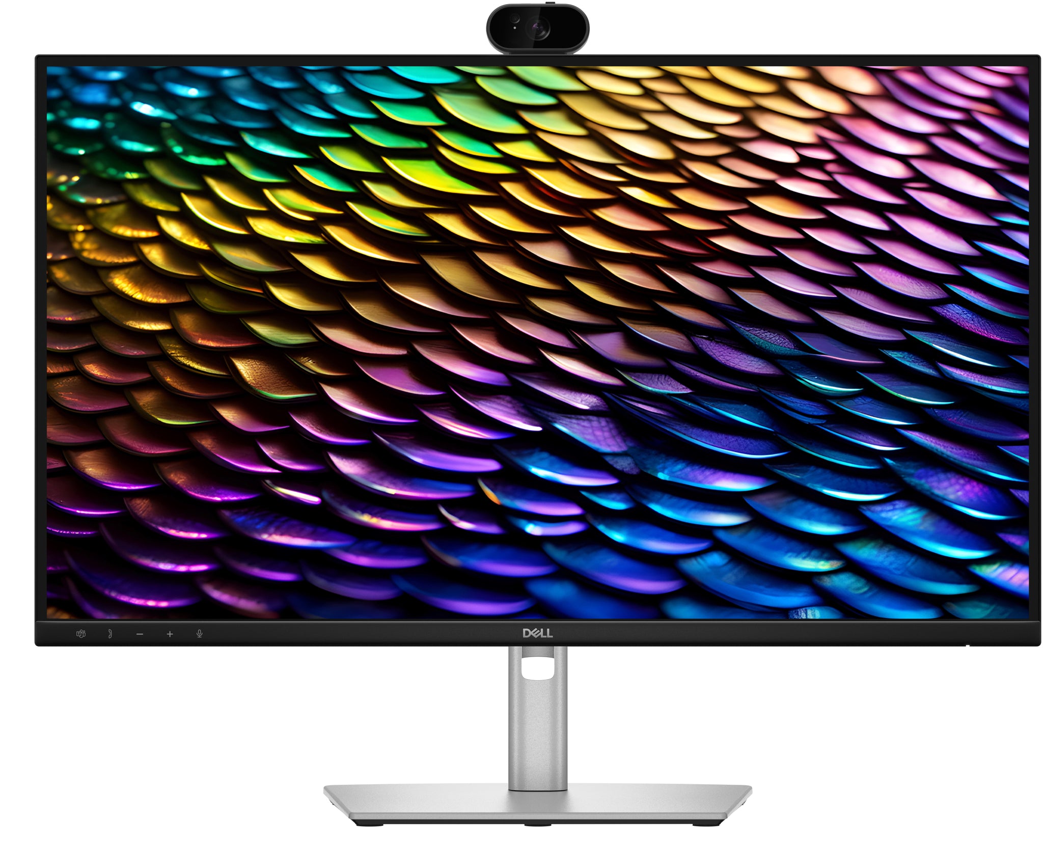 Dell Pro P 27 USB-C Hub Conferencing Monitor P2726DEB, 1X HDMI, 2X Displayport, 4X USB , 2X USB-C, 2 X 5 W Speakers, Built-In Webcam