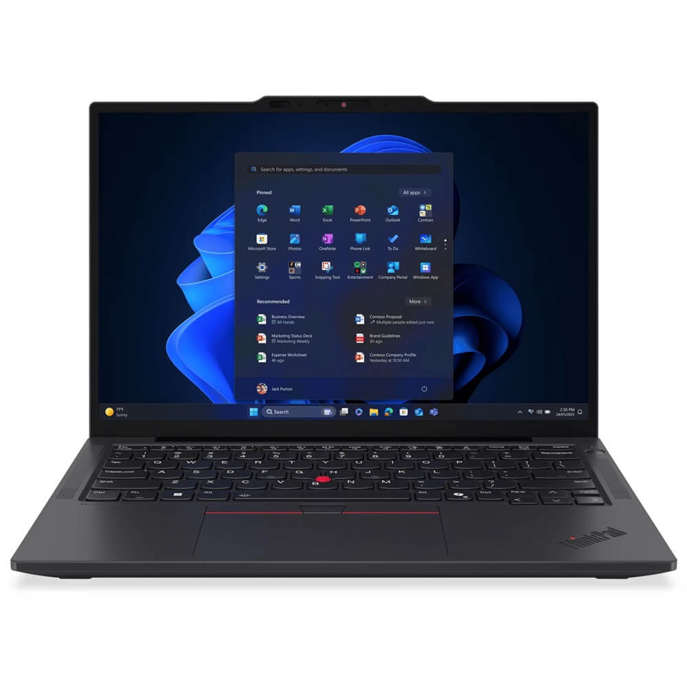 Lenovo X13 Gen 6 Core Ultra 7 255U, 12C (2P + 8E + 2LPE) / 14T, Max Turbo Up To 5.2GHZ, 12MB 16GB Soldered LPDDR5X-8400 1TB SSD M.2 2280 PCIE 4.0X4 N