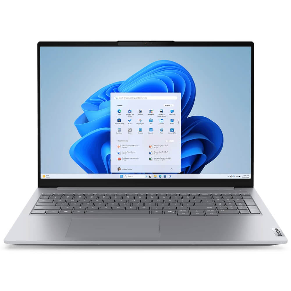 Lenovo TB 16-IAL, U7-255H, 16GB DDR5, 512GB SSD M.2 2242 Qlc G4, Integrated, Windows 11 Pro 64, 16.0" Wuxga 300NITS, FHD Camera, WI-FI Ax 2X2-6E+BLUE