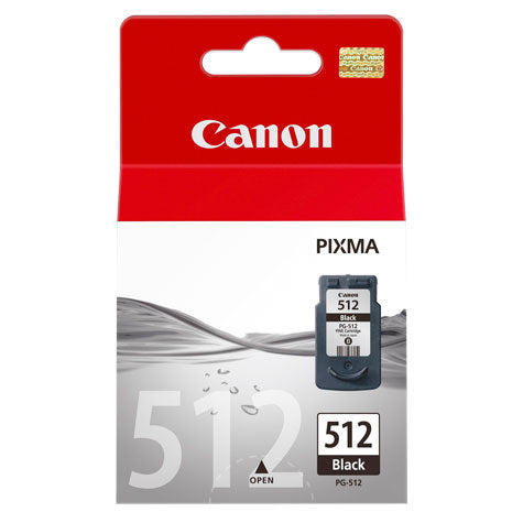 Canon Ink Cartridge PG-512 Bk Black IP2700, MP240, MP250, MP270, MP280, MX320, MX330, MX340, MX350 , MX360 , MX410 , MX420