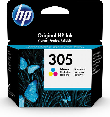 HP #305 Tri-Color Original Ink Cartridge HP 2720/4120