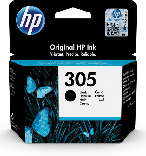 HP #305 Black Original Ink Cartridge HP 2720/4120