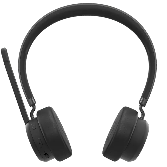 Lenovo Wireless Stereo Headset, Bluetooth 5.3, 3 Microphones For Enc,