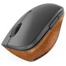 Lenovo Go Wireless Vertical Mouse Cork. Our Hands Were Not Designed To Be Flat On Tables For 8 Hours A Day, Yet That Is How Mice Were Designed In The