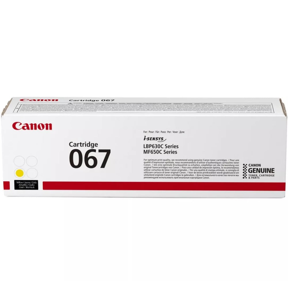 Canon-Toner-Crg 067 Y-MF65X Series Yield 1250