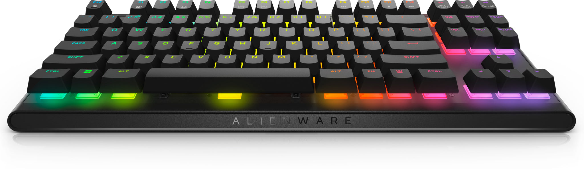 Dell Alienware Tenkeyless Gaming Keyboard Device Type: Keyboard Us-English Layout, Backlit: Alienfx RGB / 16.8 Million Colours, Yes Adjustable Height,