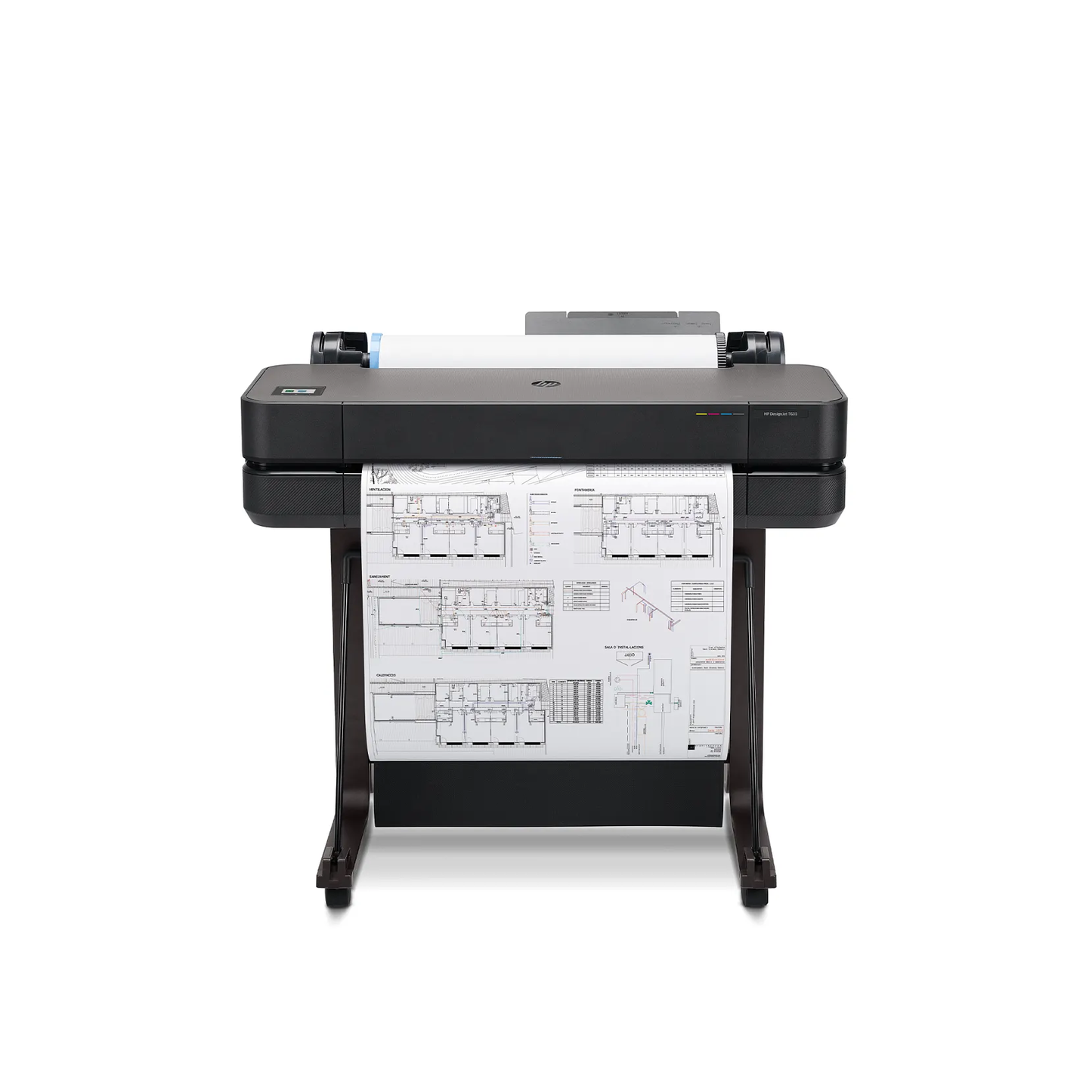 HP Print, 30 Sec/Pages On A1, 76 A1 Prints Per Hour, Thermal Inkjet, A4, A3, A2, A1, Sheet Feed,roll Feed, Automatic Horizontal Cutter, Gigabit Ether