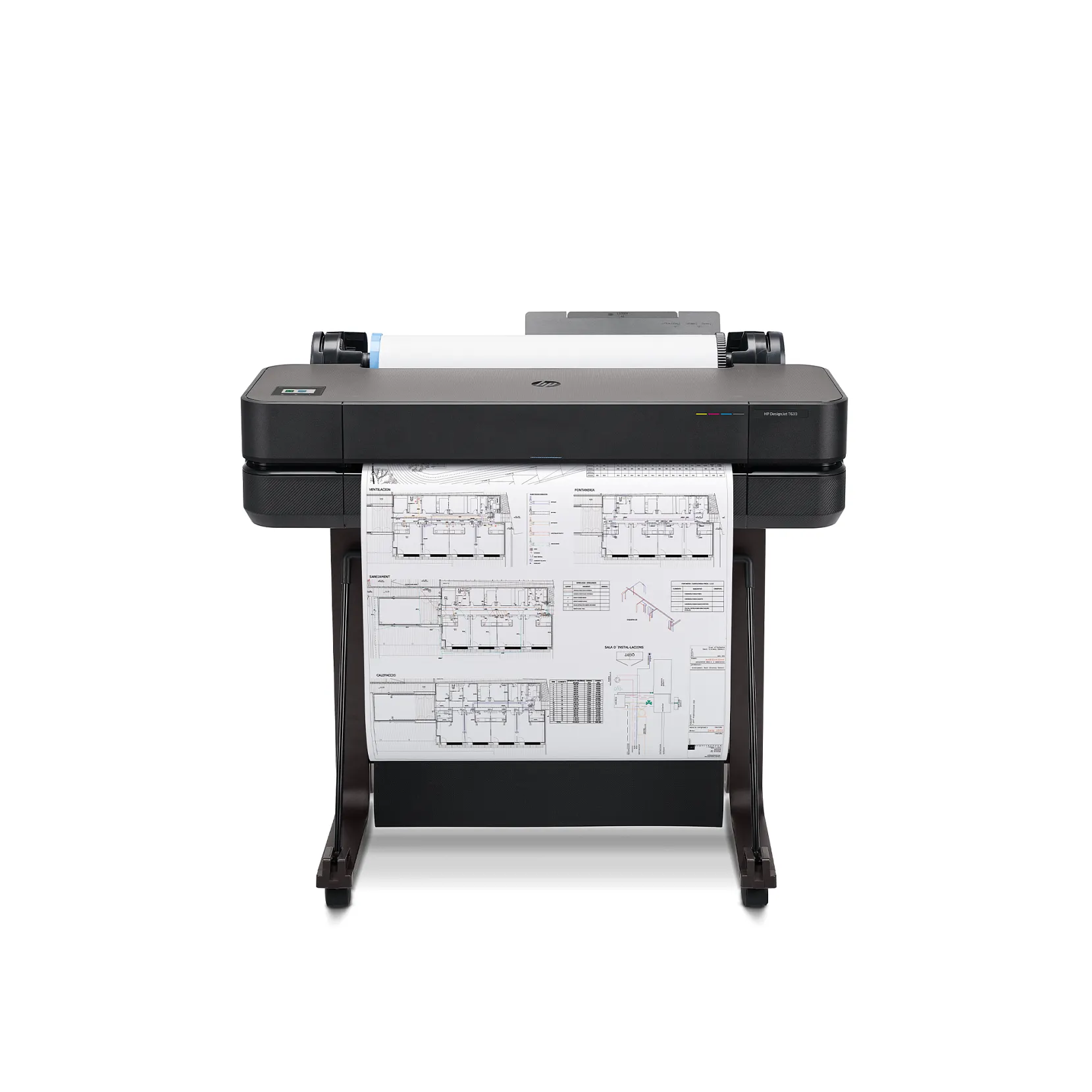 HP Print, 30 Sec/Pages On A1, 76 A1 Prints Per Hour, Thermal Inkjet, A4, A3, A2, A1, Sheet Feed,roll Feed, Automatic Horizontal Cutter, Gigabit Ether