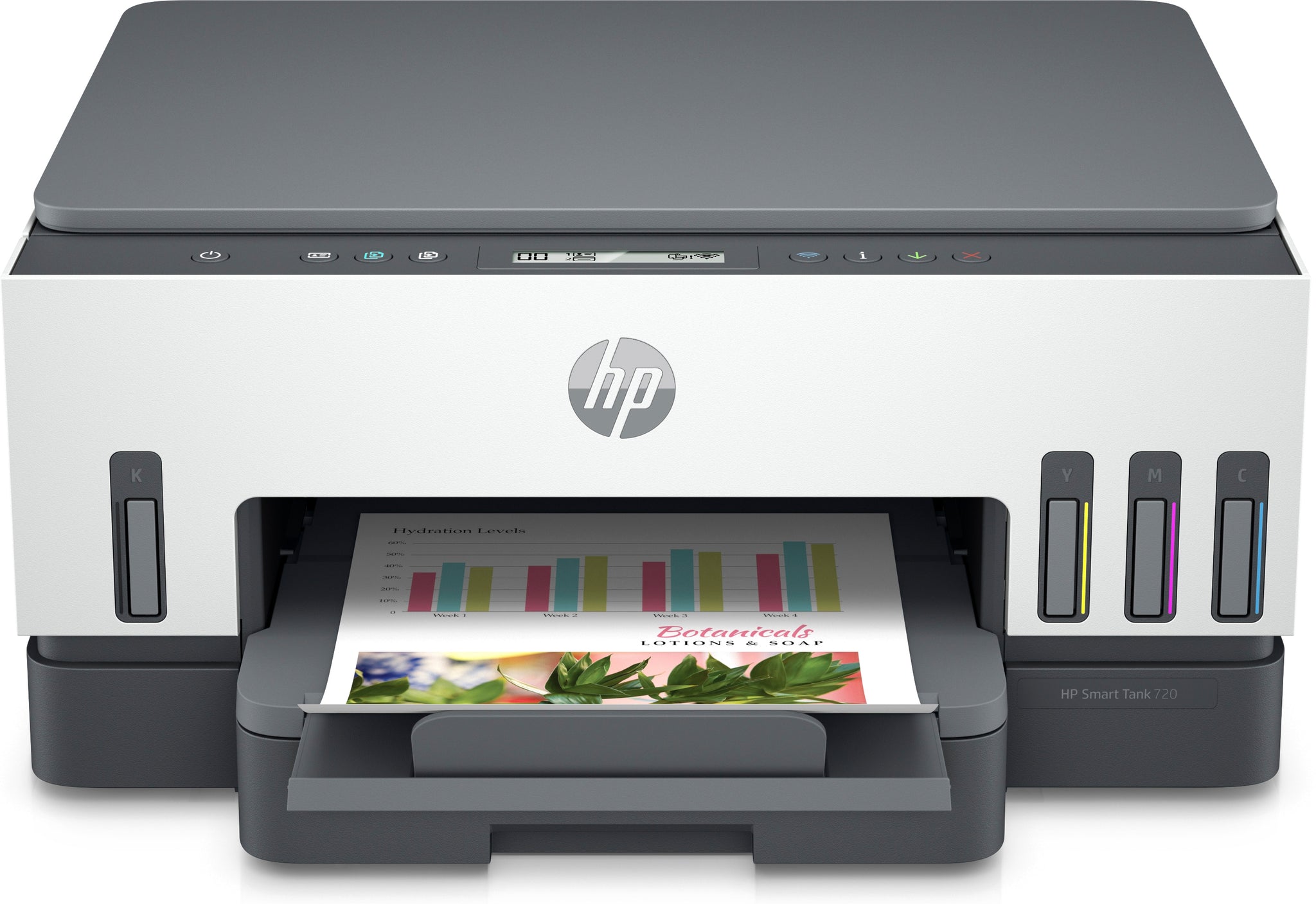 HP Smart Tank 720 All-In-One Printer. Print, Scan, Copy, Wireless. Print Technology: HP Thermal Inkjet. Print Speed Black (A4, Iso): Up To 15 Ppm; Co