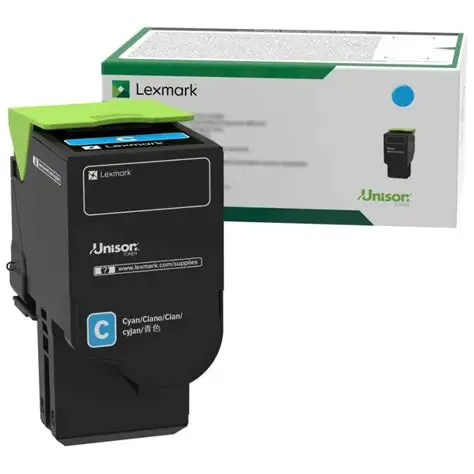 Lexmark CS632, CX635 Cyan Return Programme 11.7K Toner Cartridge