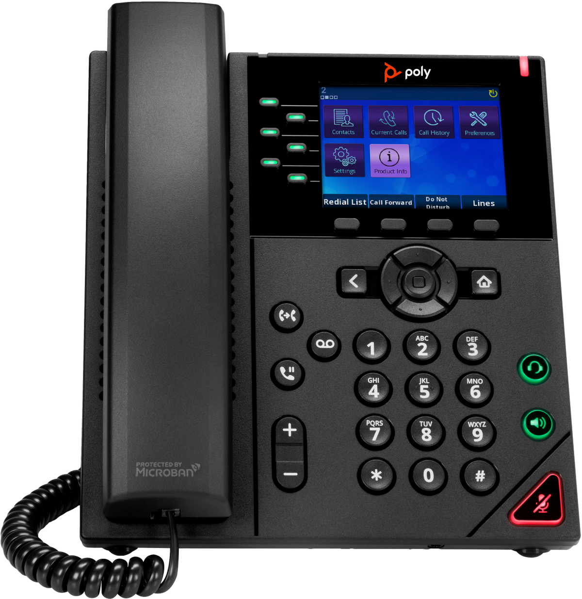 HP Poly Obi Vvx 350 6-IP Ph Poe-E