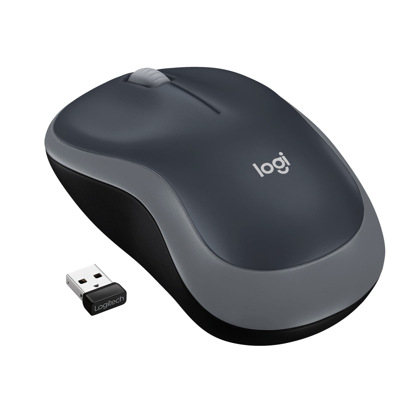 Logitech Wireless Mouse M185 Swift Grey 2.4GHZ N/A EMEA-808 10PK Arca Auto Compact Wireless Mouse With 2.4 GHZ Connection And 12-MONTH Battery. Relia