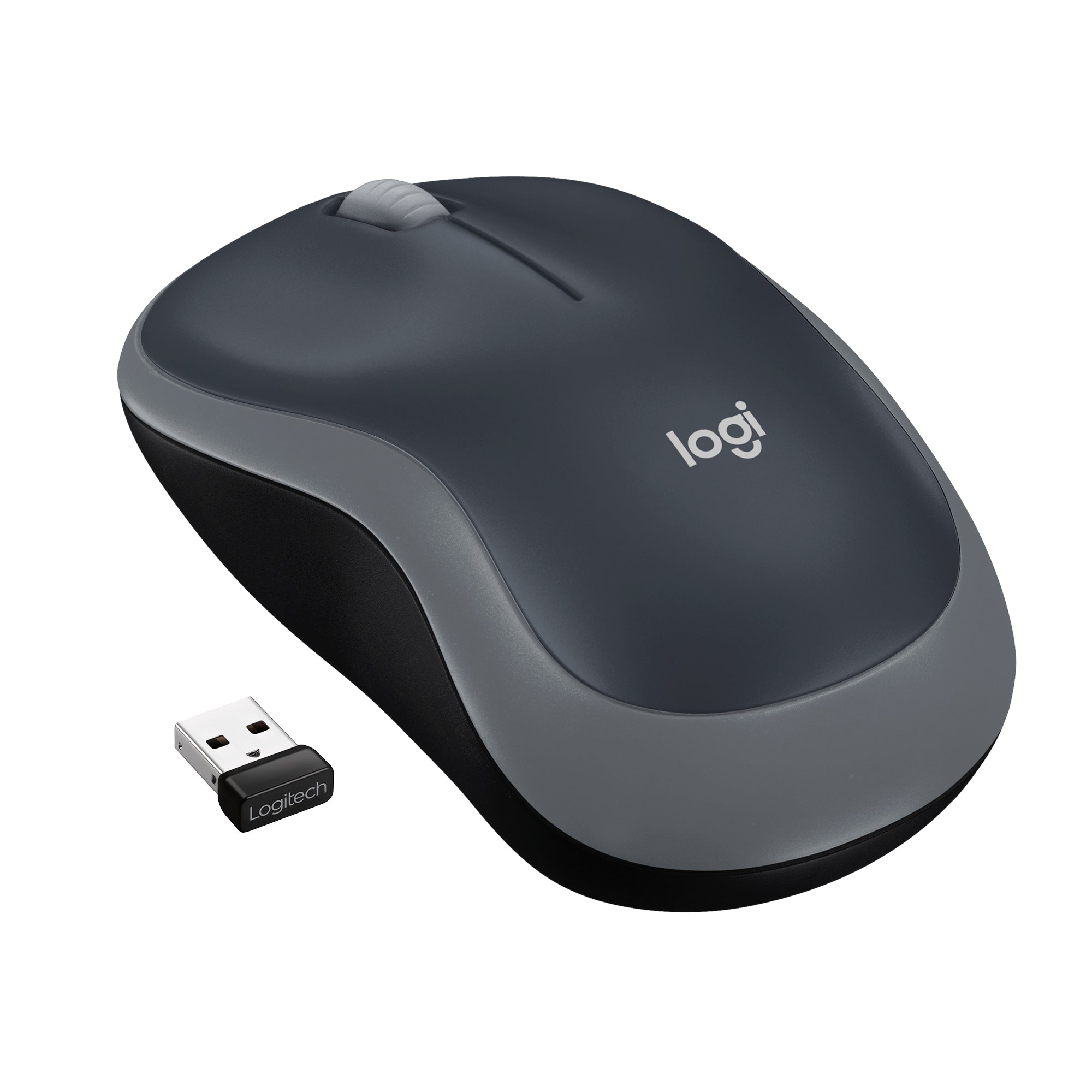 Logitech Wireless Mouse M185 Swift Grey 2.4GHZ N/A EMEA-808 10PK Arca Auto Compact Wireless Mouse With 2.4 GHZ Connection And 12-MONTH Battery. Relia
