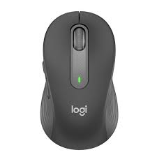 Logitech M650 Signature Bluetooth Mouse Graphite Smartwheel Scrolling With Quiet Clicks And Customizable Side Buttons. Dual Wireless Via Bluetooth Or