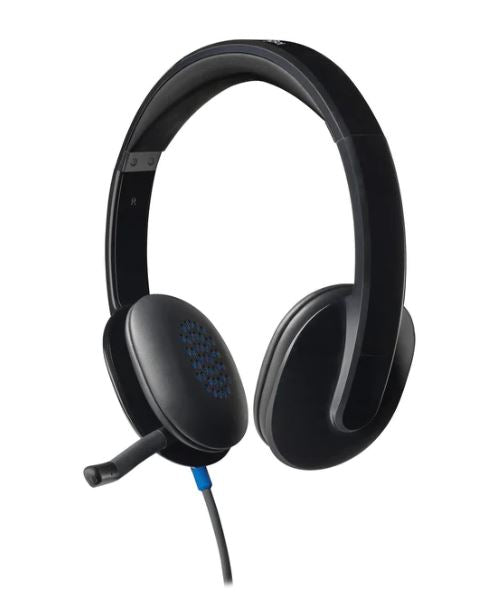 Logitech H540 USB Computer Headset With HD Sound And On-Ear Controls. HD Audio With Laser-Tuned Drivers And Integrated Eq For Rich Sound. Noise-Cance