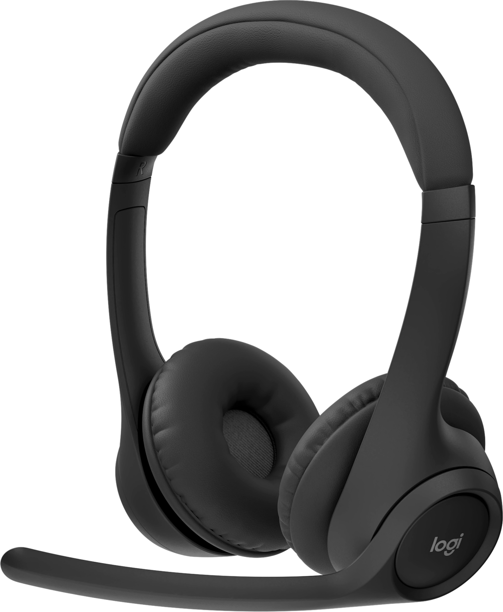 Logitech Headset-Zone 300-BLACK- BT-N/A-EMEA28I-935, Dual Noise-Cancelling Mics, 20-HOUR Battery, Multi-Device Support