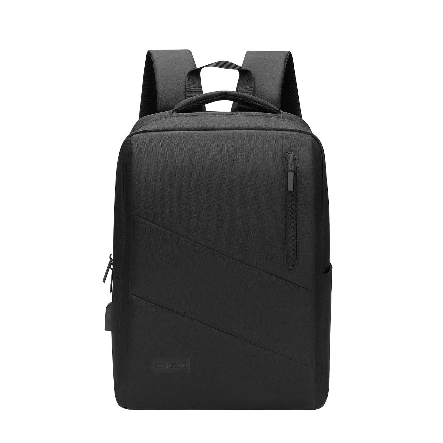 Body Glove Bodyglove RECON2 Laptop Backpack Black Up To 15.6" Laptop. Built In USB Charging Port On The Outside, Durable Shoulder Strap And Handle, S