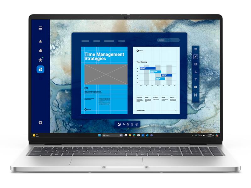 Dell Pro 16 PC16250 INTEL Core Ultra 5 235U Vpro (12 Tops Npu, 12 Cores, Up To 4.9GHZ), 32GB: 1 X 32GB, DDR5, 5600MT/S (5200MT/S With INTEL Core Proc
