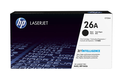 HP 26A Black Laserjet M402/MFP M426 Toner Cartridge
