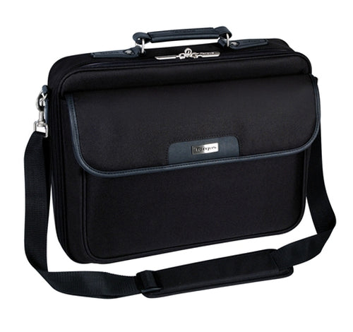 Targus Notepac 15.6IN Clamshell Notebook Case Padded Notebook Computer Compartment, Reinforced Cushioned Handle , Non-Skid Square Rubber Feet For Sho