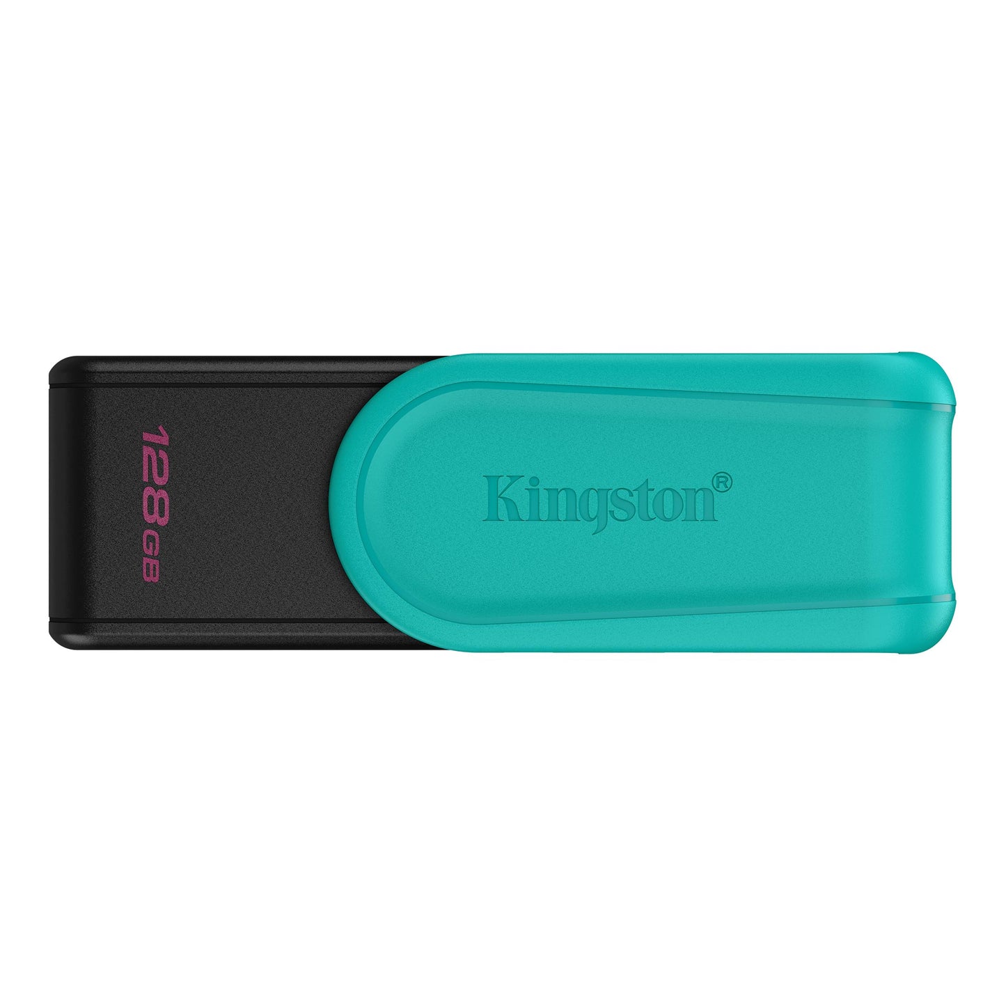 Kingston 128GB Portable USB 3.2 Gen 1 Datatraveler Exodia S (black/Turquoise)