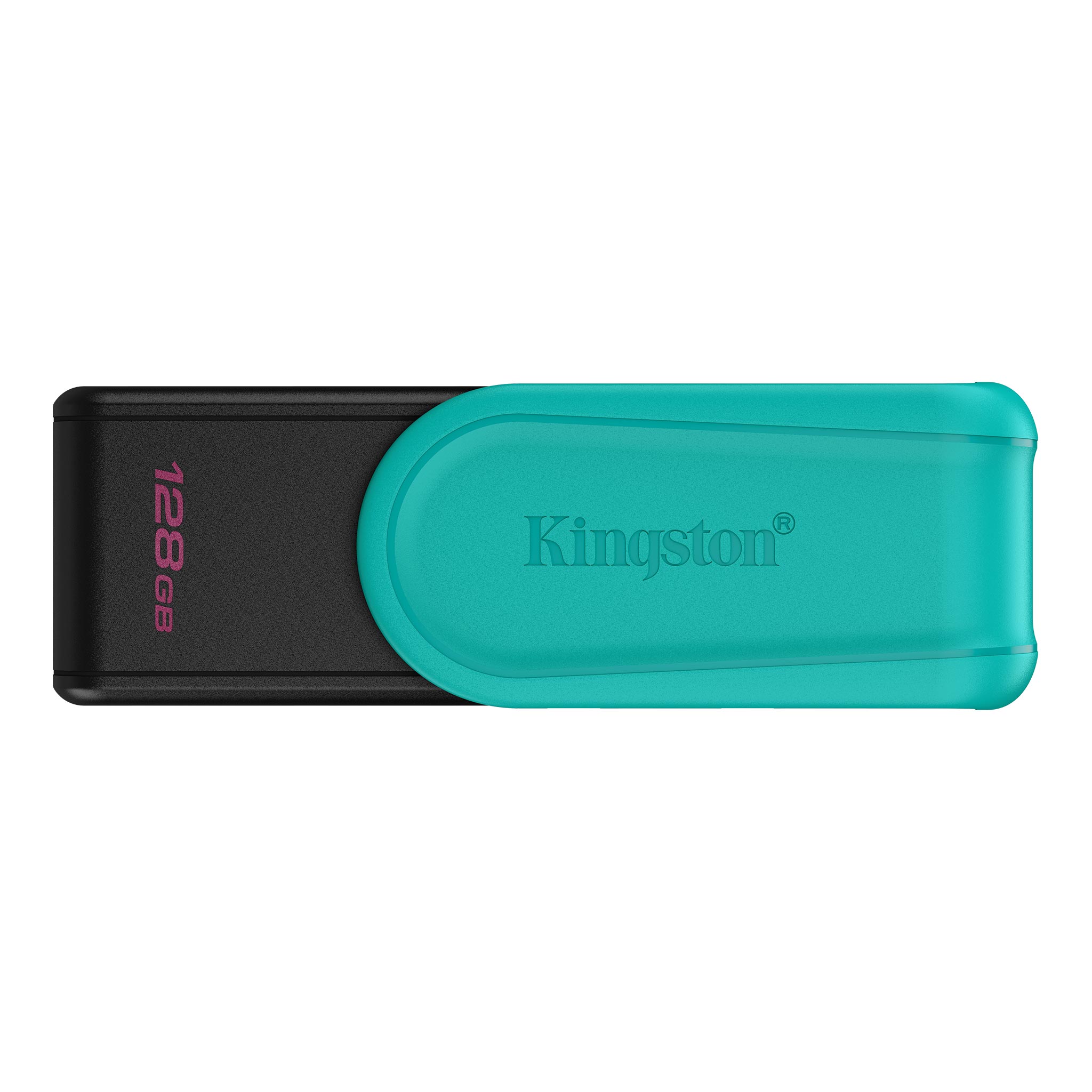 Kingston 128GB Portable USB 3.2 Gen 1 Datatraveler Exodia S (black/Turquoise)