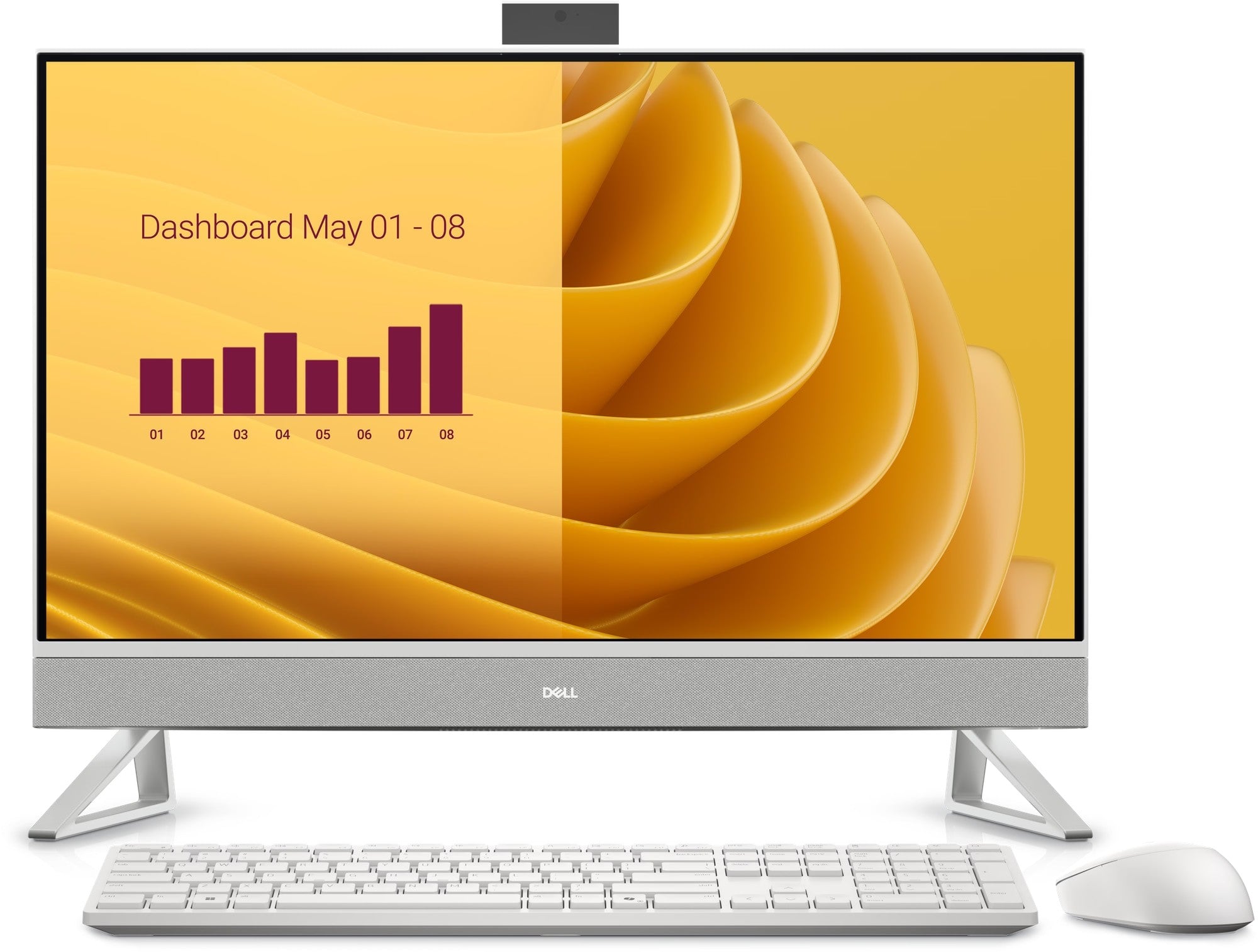 Dell 27 Aio EC27250 25/06/2025:INTEL Core 7-150U (12MB Cache, Up To 5.4 GHZ),27" FHD Touch (1920X1080), 16GB 5200MT/S DDR5, 1TB SSD PCIE NVME M.2, Nv