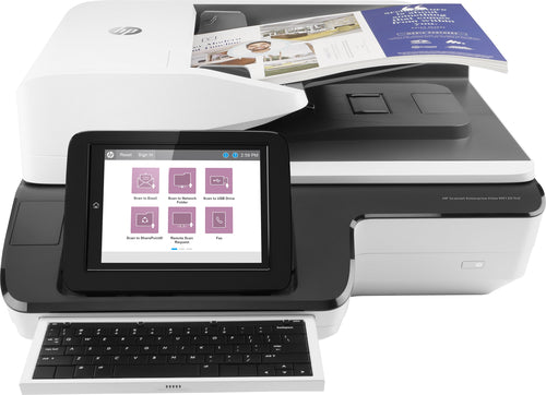 HP Scanjet Enterprise Flow N9120 FN2 Document Flatbed Scanner (A3) Single Function Networked Flatbed Scanner, 120PPM/240IPM, E-Duplex/One Pass Duplex