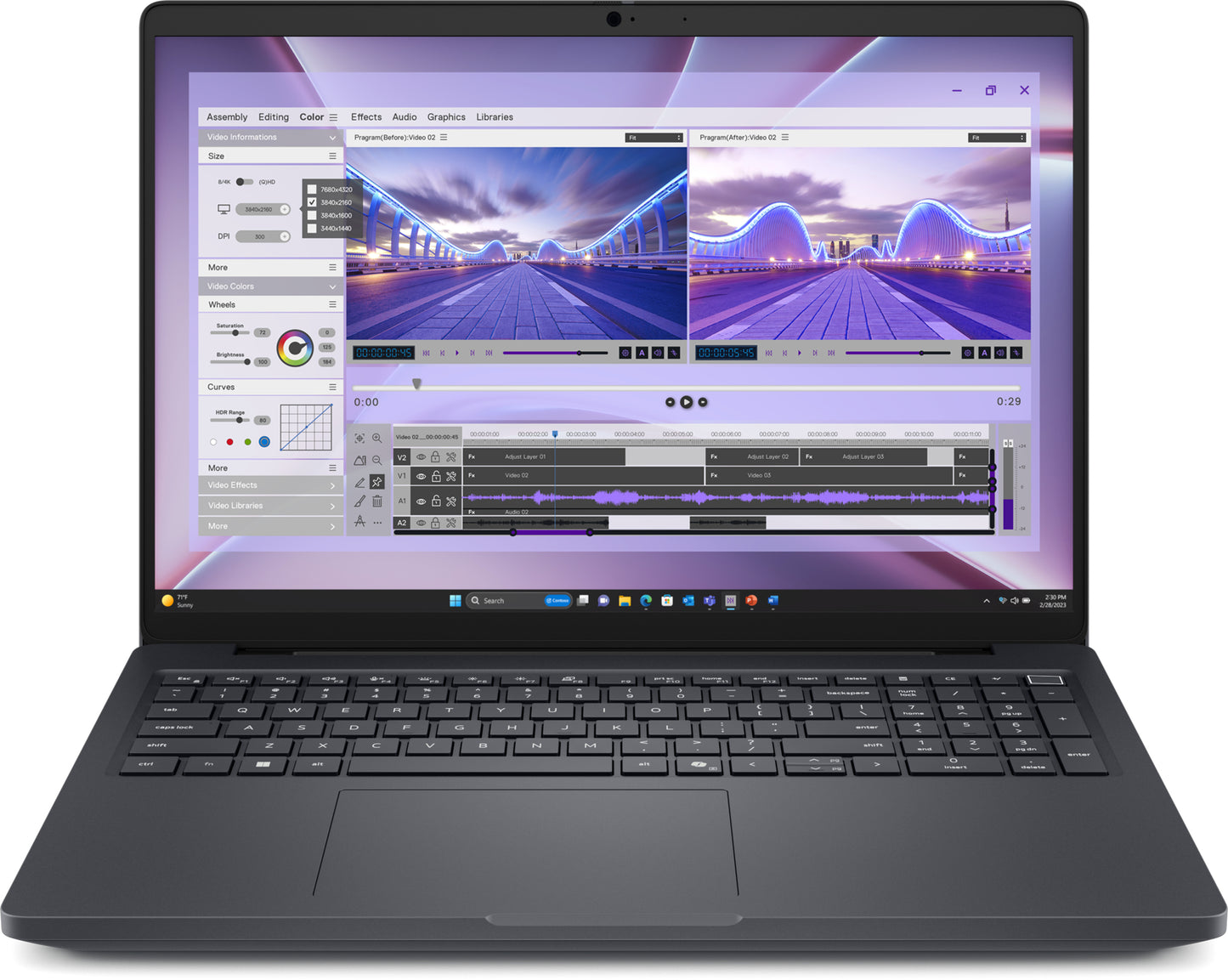 Dell Pro Max 16 (MC16250) Mobile Workstation INTEL Core Ultra 7 265H, Vpro Enterprise (24MB, 16 Cores, 16 Threads, Up To 5.30 GHZ Turbo, 45W), 32GB (