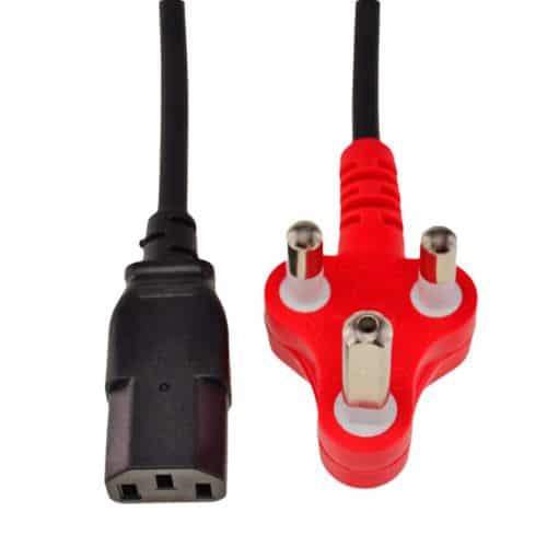 Tarsus Distribution 1 Power Cable Kettle To Red Plug (shaved)