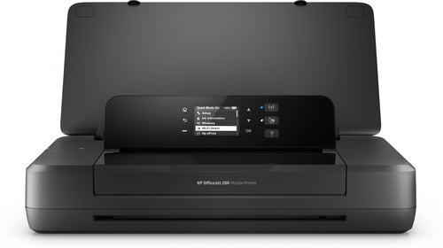 HP Officejet Mobile 202 Print On AC Up To 10 Ppm; On Battery Up To 9 Ppm Black & On AC Up To 19 Ppm; On Battery Up To 17 Ppm Colour, 1 USB 2.0 + WI-F