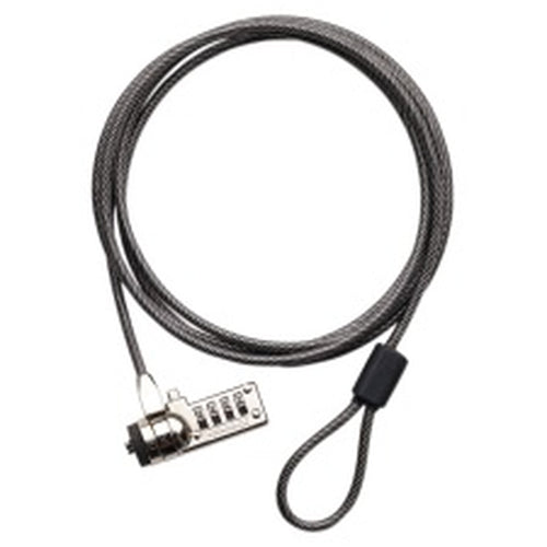 Targus Defcon T-Lock Resettable Combination Cable Lock Security Base Plate For Alternative Locking Solutions. 2M Steel Cable