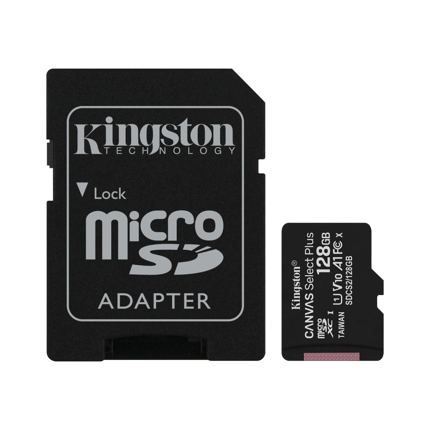 Kingston Canvas Select Plus Microsd Memory Card 128GB